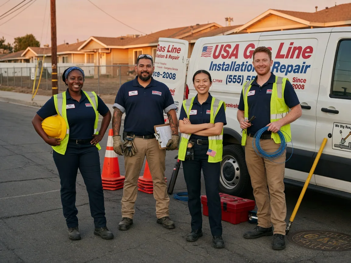 Gas Line Installation company in Middlebourne, WV